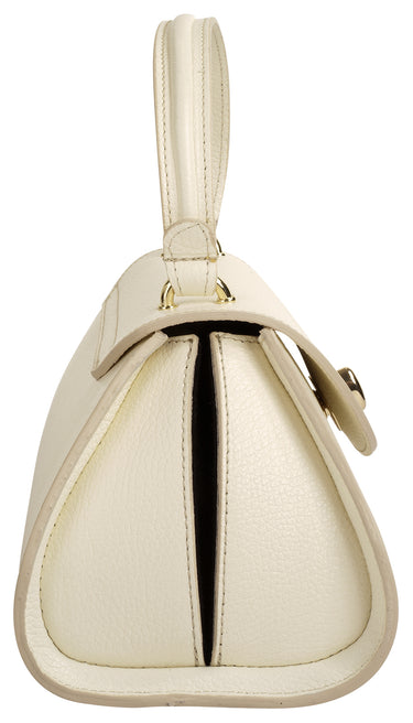 FORTY° Handtasche LUNAVIVA Damen | echt Leder, Made in Italy