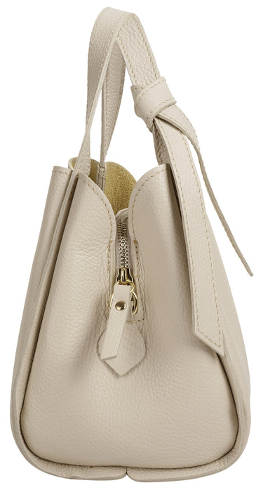 CLUTY Handtasche LUVSA Damen | echt Leder, Made in Italy