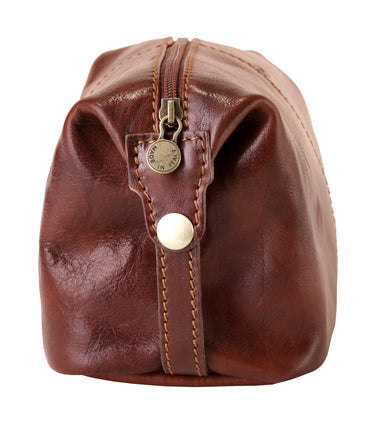 PIKÉ Kulturtasche Herren, Damen  |  echt Leder, Made in Italy