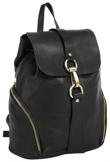 FORTY DEGREES Rucksack Damen  |  echt Leder, Made in Italy