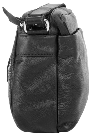 SAMANTHA LOOK Umhängetasche Damen  |  echt Leder, Made in Italy