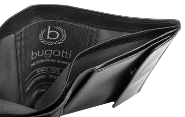BUGATTI Geldbörse PRIMO Herren, Damen  |  echt Leder
