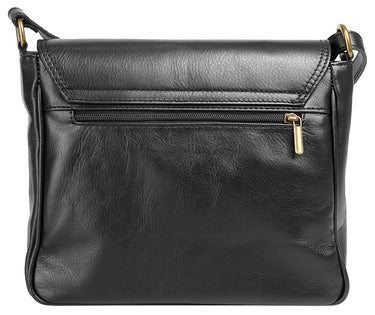 CLUTY Umhängetasche Damen  |  echt Leder, Made in Italy