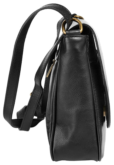 CLUTY Umhängetasche Damen  |  echt Leder, Made in Italy