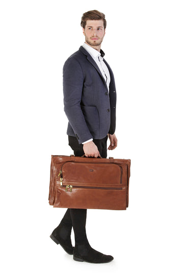 PIKÉ Kleidersack Damen, Herren  |  echt Leder, Made in Italy