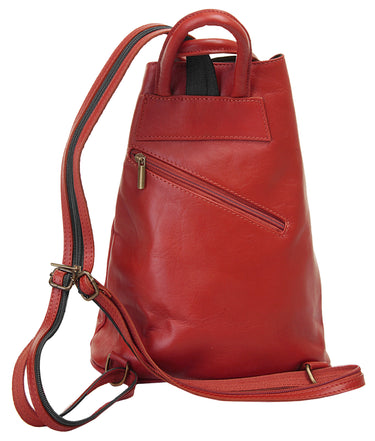 SAMANTHA LOOK Rucksack Damen  |  echt Leder, Made in Italy