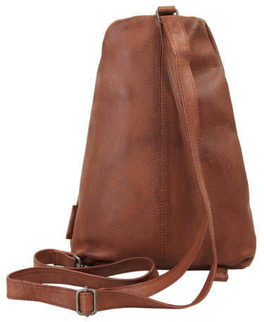 WOUWOU Umhängetasche Damen  |  echt Leder