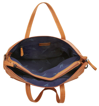 SANSIBAR Shopper Damen, Herren  |  echt Leder