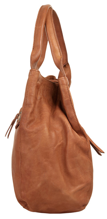 X-ZONE Shopper Damen  |  echt Leder