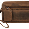 BAGAN Handgelenktasche Herren  |  echt Leder