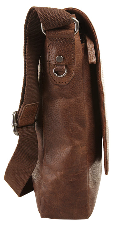 BODENSCHATZ Messenger Herren, Damen  |  echt Leder