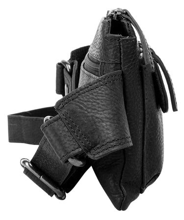 BODENSCHATZ Gürteltasche Herren, Damen  |  echt Leder