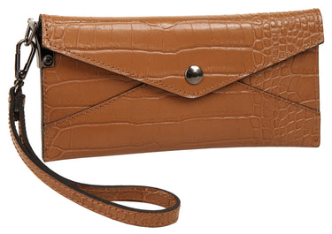 CLUTY Abendtasche Damen  |  echt Leder, Made in Italy