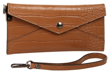CLUTY Abendtasche Damen  |  echt Leder, Made in Italy