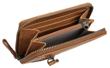 SPIKES & SPARROW Geldbörse RFID Damen  |  echt Leder