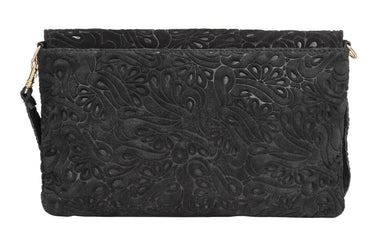 SAMANTHA LOOK Clutch Damen  |  echt Leder, Made in Italy