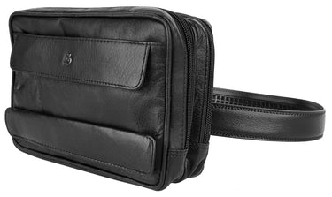 SZUNA Handgelenktasche Herren  |  echt Leder