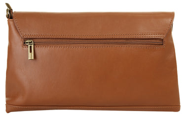 CLUTY Abendtasche Damen  |  echt Leder, Made in Italy