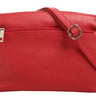 CLUTY Umhängetasche Damen  |  echt Leder, Made in Italy