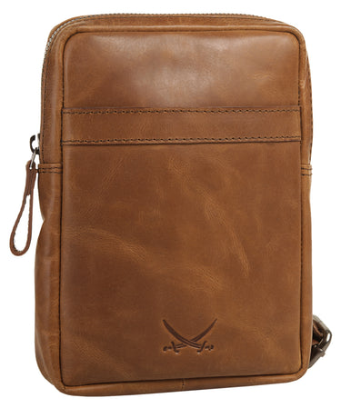 SANSIBAR Crossover Bag SANSIBAR SYLT Herren, Damen  |  echt Leder
