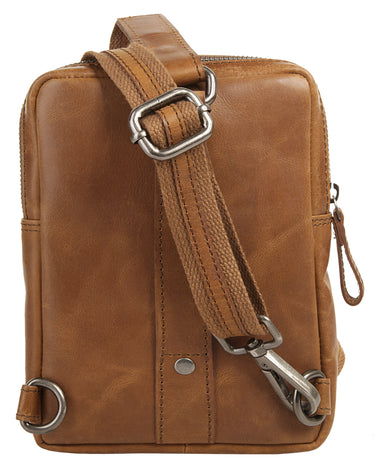 SANSIBAR Crossover Bag SANSIBAR SYLT Herren, Damen  |  echt Leder