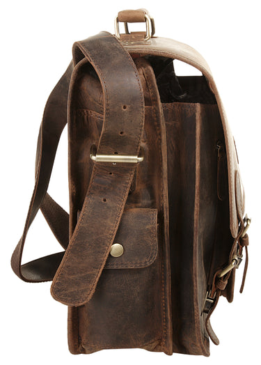 BAGAN Aktentasche Herren, Damen  |  echt Leder