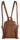 CLUTY Rucksack Damen  |  echt Leder