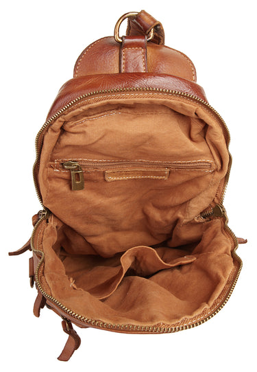 X-ZONE Crossover Bag Herren, Damen  |  echt Leder, Made in Italy
