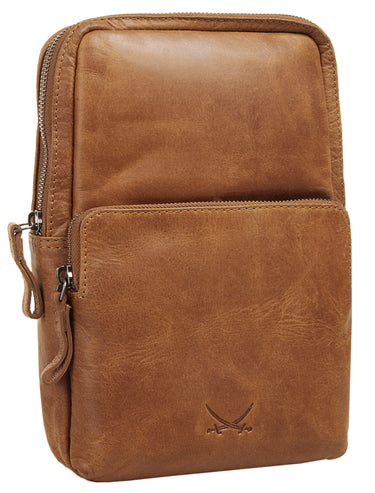 SANSIBAR Crossover Bag SANSIBAR SYLT Herren, Damen  |  echt Leder