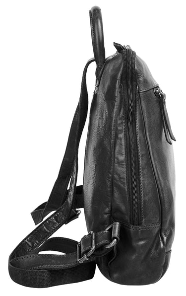 X-ZONE Rucksack Damen  |  echt Leder