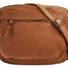 CLUTY Umhängetasche Damen  |  echt Leder, Made in Italy