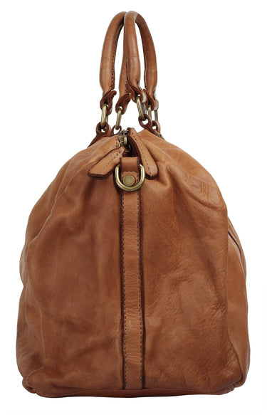 FORTY DEGREES Reisetasche Herren, Damen  |  echt Leder, Made in Italy