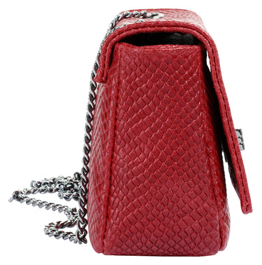 CLUTY Umhängetasche Damen  |  echt Leder, Made in Italy
