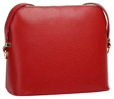 CLUTY Umhängetasche Damen  |  echt Leder, Made in Italy