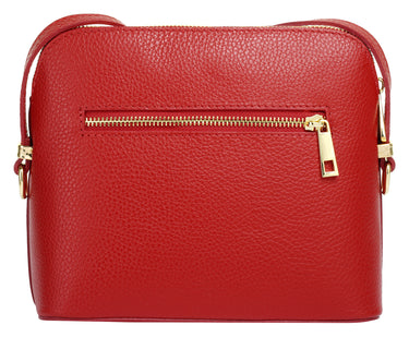 CLUTY Umhängetasche Damen  |  echt Leder, Made in Italy