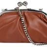 SAMANTHA LOOK Umhängetasche Damen  |  echt Leder, Made in Italy