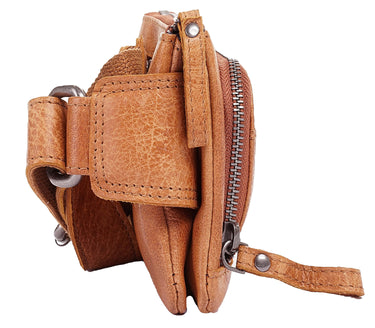 BODENSCHATZ Gürteltasche Herren, Damen  |  echt Leder