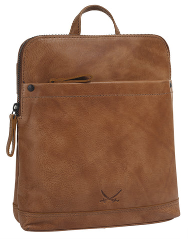 SANSIBAR Rucksack Damen  |  echt Leder