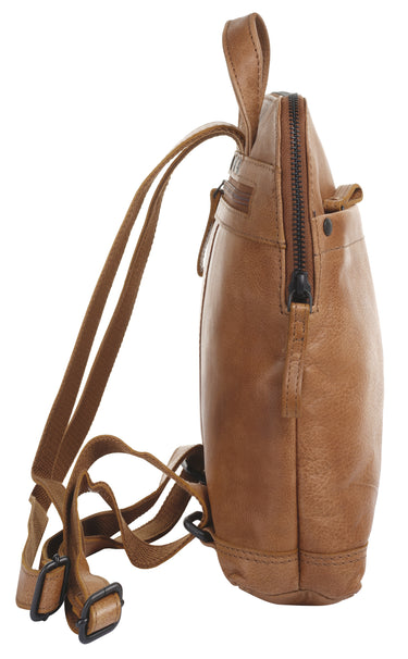 SANSIBAR Rucksack Damen  |  echt Leder