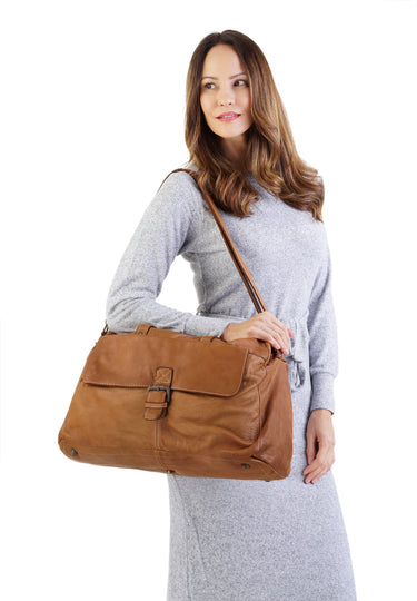 CLUTY Reisetasche Herren, Damen  |  echt Leder, Made in Italy