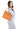 CLUTY Handtasche Damen  |  echt Leder, Made in Italy