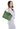 CLUTY Handtasche Damen  |  echt Leder, Made in Italy