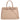 CLUTY Handtasche Damen  |  echt Leder, Made in Italy