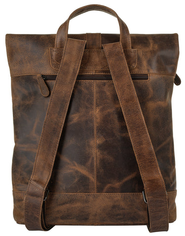 BAGAN Rucksack Damen  |  echt Leder