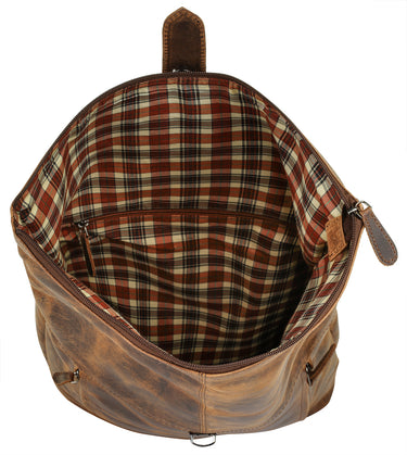 BAGAN Rucksack Damen  |  echt Leder