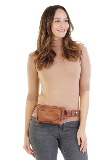 BODENSCHATZ Gürteltasche Herren, Damen  |  echt Leder