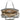 CLUTY Handtasche Damen  |  echt Leder, Made in Italy