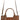 CLUTY Handtasche Damen  |  echt Leder, Made in Italy