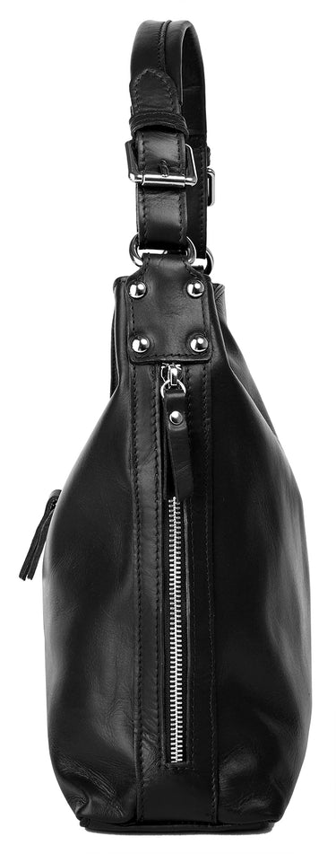 SAMANTHA LOOK Handtasche Damen  |  echt Leder, Made in Italy