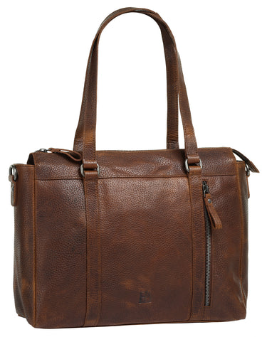 BODENSCHATZ Shopper Damen  |  echt Leder